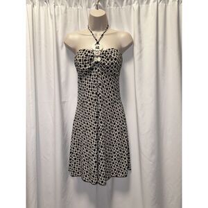 Vintage (Late 90s/Y2K) Beaded Halter Dress